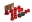 Picture of Energy Suspension 98-11 Ford Ranger Red Rear Leaf Spring Bushing Set