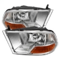 Picture of xTune Dodge Ram 1500 09-12  Non Quad Headlights  Crystal Headlights Chrome HD-JH-DR09-AM-C