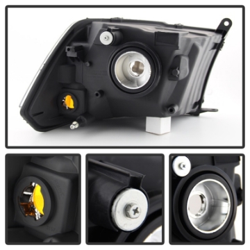 Picture of xTune Dodge Ram 1500 09-12  Non Quad Headlights  Crystal Headlights Chrome HD-JH-DR09-AM-C