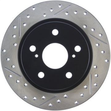 Picture of StopTech SportStop 10-13 Scion tC Slotted & Drilled Right Rear Rotor
