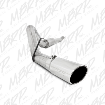 Picture of MBRP 11-13 Ford F-250-350-450 6-2L V8 Gas 4in Cat Back Single Side Alum Exhaust System