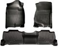 Picture of Husky Liners 07-13 GM Escalade-Suburban-Yukon WeatherBeater Black Front & 2nd Seat Floor Liners