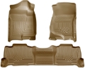 Picture of Husky Liners 07-13 GM Escalade-Suburban-Yukon WeatherBeater Tan Front & 2nd Seat Floor Liners