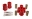 Picture of Energy Suspension 73-79 B-Body Chrysler RWD Red Front Control Arm Bushing Set