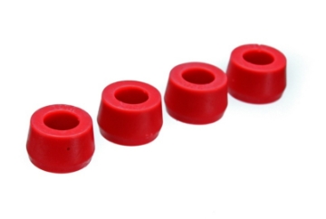 Picture of Energy Suspension Red Half Shock Bushing for Hour Glass Style 5-8in ID - 1in min - 1 1-8in max OD