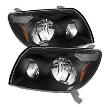 Picture of xTune Toyota 4Runner 03-05 Crystal Headlights Black HD-JH-T4R03-AM-BK
