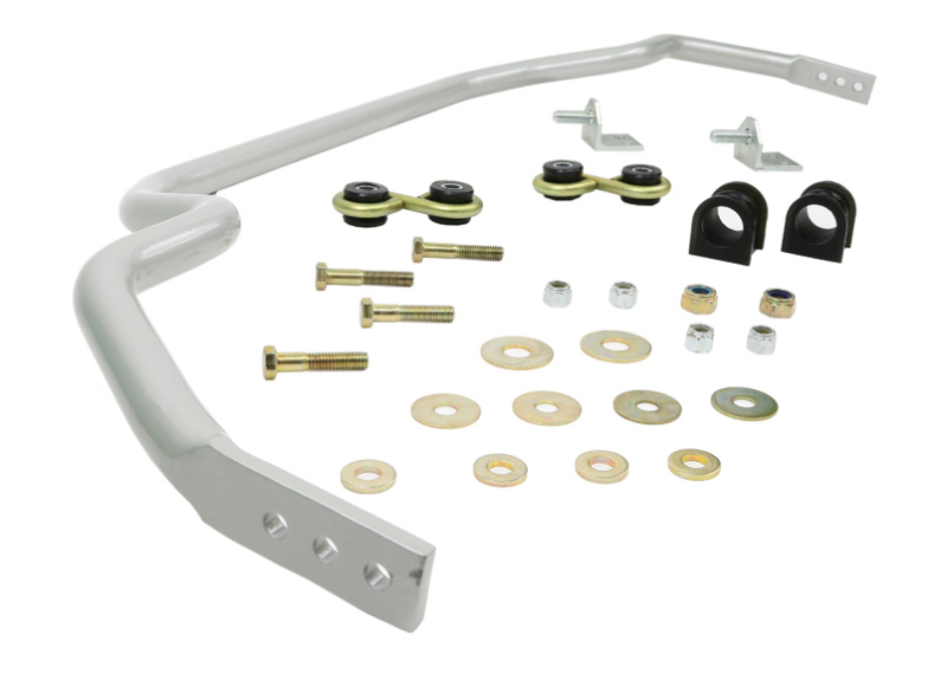 Picture of Whiteline 84-96 Nissan 180SX - 1-88-12-91 Silvia Front 27mm Heavy Duty Adjustable Sway Bar