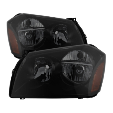 Picture of xTune Dodge Magnum 05-07 Crystal Headlights Black Smoked HD-JH-DMAG05-AM-BSM