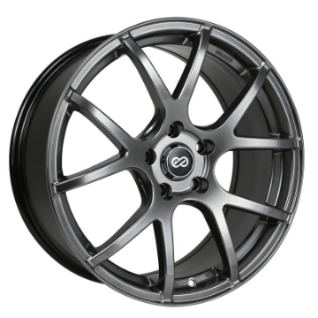 Picture of Enkei M52 18x8 42mm Offset 5x120 Bolt Pattern 72-6mm Bore Dia Hyper Black Wheel