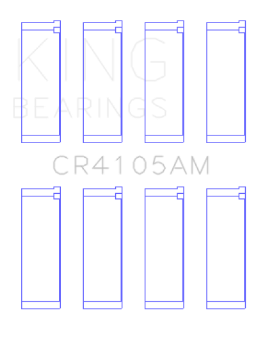 Picture of King Engine Bearings Mazda FS-DE L4-FP L4-FS L4  DOHC 16 Valve Rod Bearing Set - Size STD