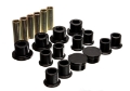 Picture of Energy Suspension 98-11 Ford Ranger Black Rear Leaf Spring Bushing Set