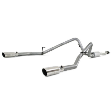 Picture of MBRP 11-12 Ford F-150 V6 Ecoboost Alum 2-5in Cat Back Dual Rear Exit Exhaust System
