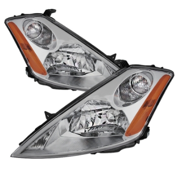 Picture of xTune Nissan Murano 03-07 Not Hid Model Crystal Headlights Chrome HD-JH-NMU03-AM-C