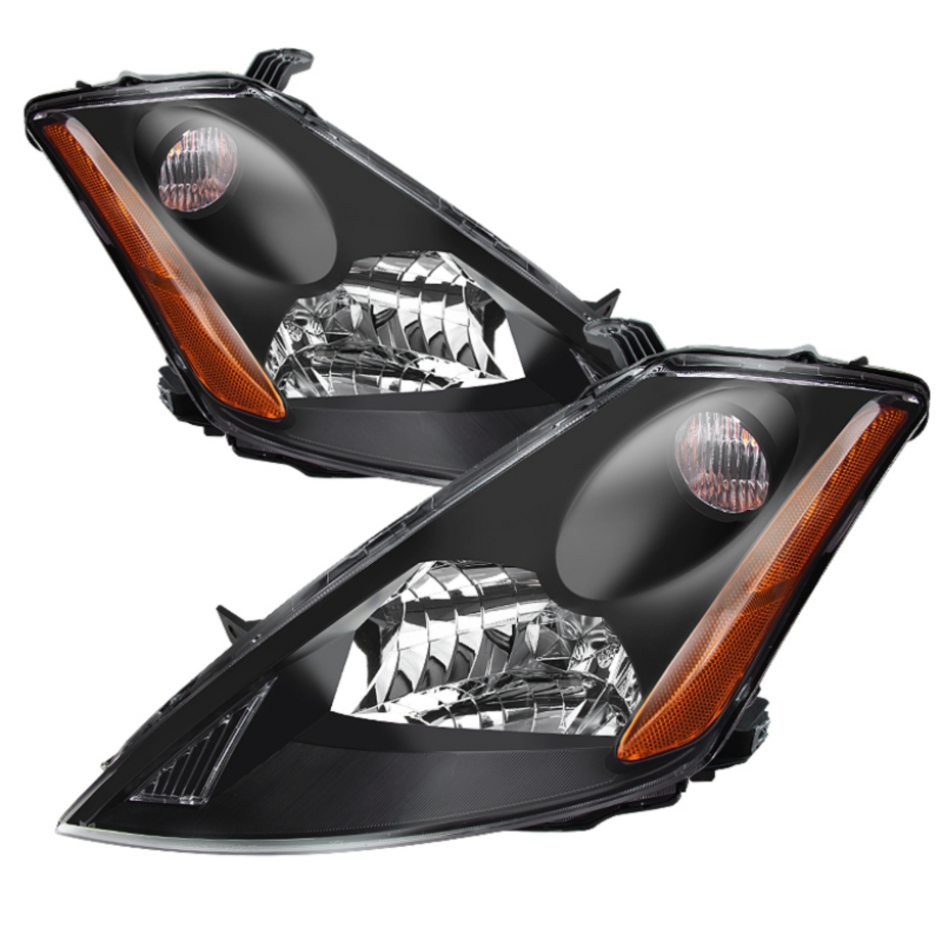 Picture of xTune Nissan Murano 03-07 Not Hid Model Crystal Headlights Black HD-JH-NMU03-AM-BK