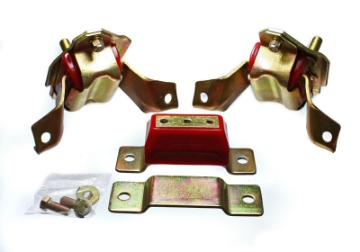 Picture of Energy Suspension 84-95 Ford Mustang 5-0 302c-i- V8 Red Motor & Transmission Mount Set