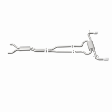 Picture of MagnaFlow 07 Audi Q7 V8 4-2L Dual Split Rear Exit Stainless Cat-Back Perf Exhaust