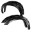 Picture of Xtune Dodge Ram 1500 2009-2014 Paintable Bolt-On Rivet Style Fender Flares -Smooth Black FF-DR09-PA