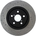 Picture of StopTech 06-09 Lexus IS350 - 07-08 GS350 2WD Drilled Right Front Rotor