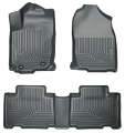 Picture of Husky Liners 2013 Honda Accord WeatherBeater Black Front & 2nd Seat Floor Liners 4-Door Sedan Only
