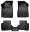 Picture of Husky Liners 2013 Dodge Dart WeatherBeater Black Front & 2nd Seat Floor Liners