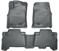 Picture of Husky Liners 2013 Toyota 4Runner WeatherBeater Grey Front & 2nd Seat Floor Liners