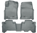 Picture of Husky Liners 2013 Toyota 4Runner WeatherBeater Grey Front & 2nd Seat Floor Liners