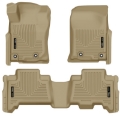 Picture of Husky Liners 2013 Toyota 4Runner WeatherBeater Tan Front & 2nd Seat Floor Liners