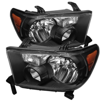 Picture of xTune Toyota Tundra 07-13 - Toyota Sequoia 08-13 OEM Style Headlights Black HD-JH-TTU07-AM-BK