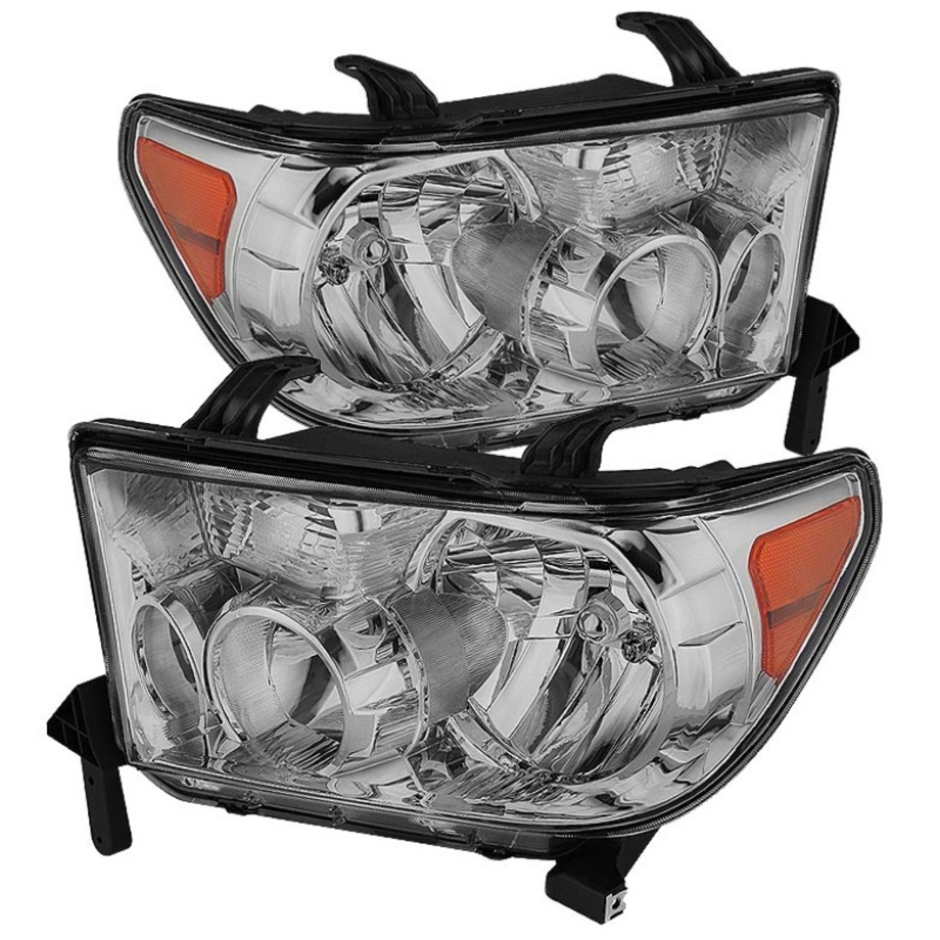 Picture of xTune Toyota Tundra 07-13 OEM Style Headlights Chrome HD-JH-TTU07-AM-C