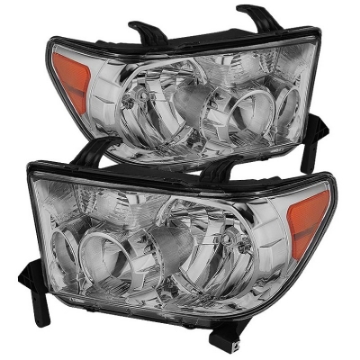 Picture of xTune Toyota Tundra 07-13 OEM Style Headlights Chrome HD-JH-TTU07-AM-C