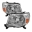 Picture of xTune Toyota Tacoma 05-11 Amber Crystal Headlights Chrome HD-JH-TT05-AM-C