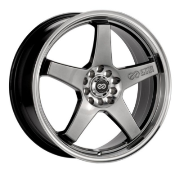 Picture of Enkei EV5 18x7-5 5x100-114-3 45mm Offset Hyper Black Wheel