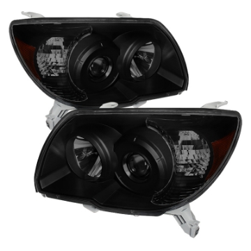 Picture of xTune Toyota 4Runner 06-09 Crystal Headlights Black Smoked HD-JH-T4R06-AM-BSM