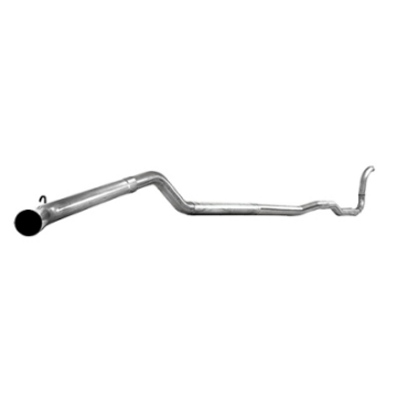 Picture of MBRP 88-93 Dodge 2500-3500 Cummins 4WD Turbo Back Single Side Exit No Muffler PLM Series Exhaust