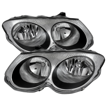 Picture of Xtune Chrysler 300M 1999-2004 Not Hid Model Crystal Headlights Chrome HD-JH-CHR300M99-C