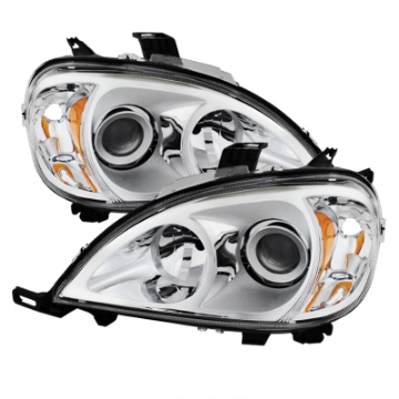Picture of xTune Mercedes Benz W163 Ml-Class 98-01 Projector Headlights Chrome PRO-JH-MBW16398-C