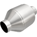 Picture of MagnaFlow Conv Univ 2-25in Inlet-Outlet Center-Center Round 3in Body L x 5in W x 8-75in Overall L