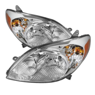 Picture of xTune Toyota Matrix 03-08 Crystal Headlights Chrome HD-JH-TM03-AM-C