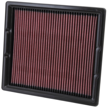 Picture of K&N Replacement Filter 11-25in O-S Length x 10in O-S Width x 1-25in H for 13 Cadillac XTS 3-6L V6