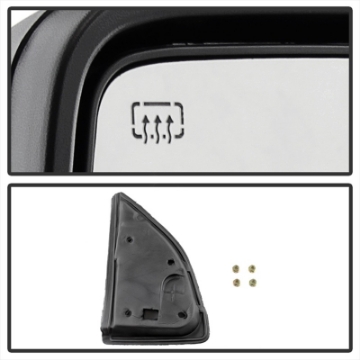 Picture of xTune Ford Superduty 08-15 L&R Extendable Power Heated Adjust Mirror Amber MIR-FDSD08S-PW-AM-SET