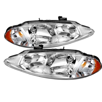 Picture of xTune Dodge Intrepid 98-04 Crystal Headlights Chrome HD-JH-DIN98-AM-C
