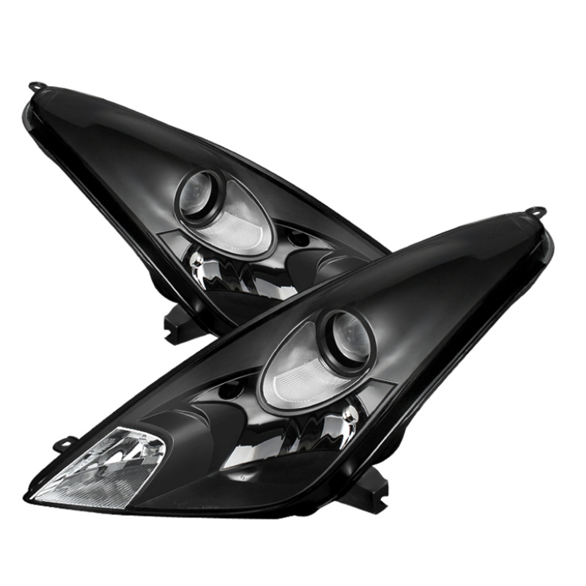 Picture of xTune Toyota Celica 00-05 Crystal Headlights Halogen Model Only Black HD-JH-TCE00-BK