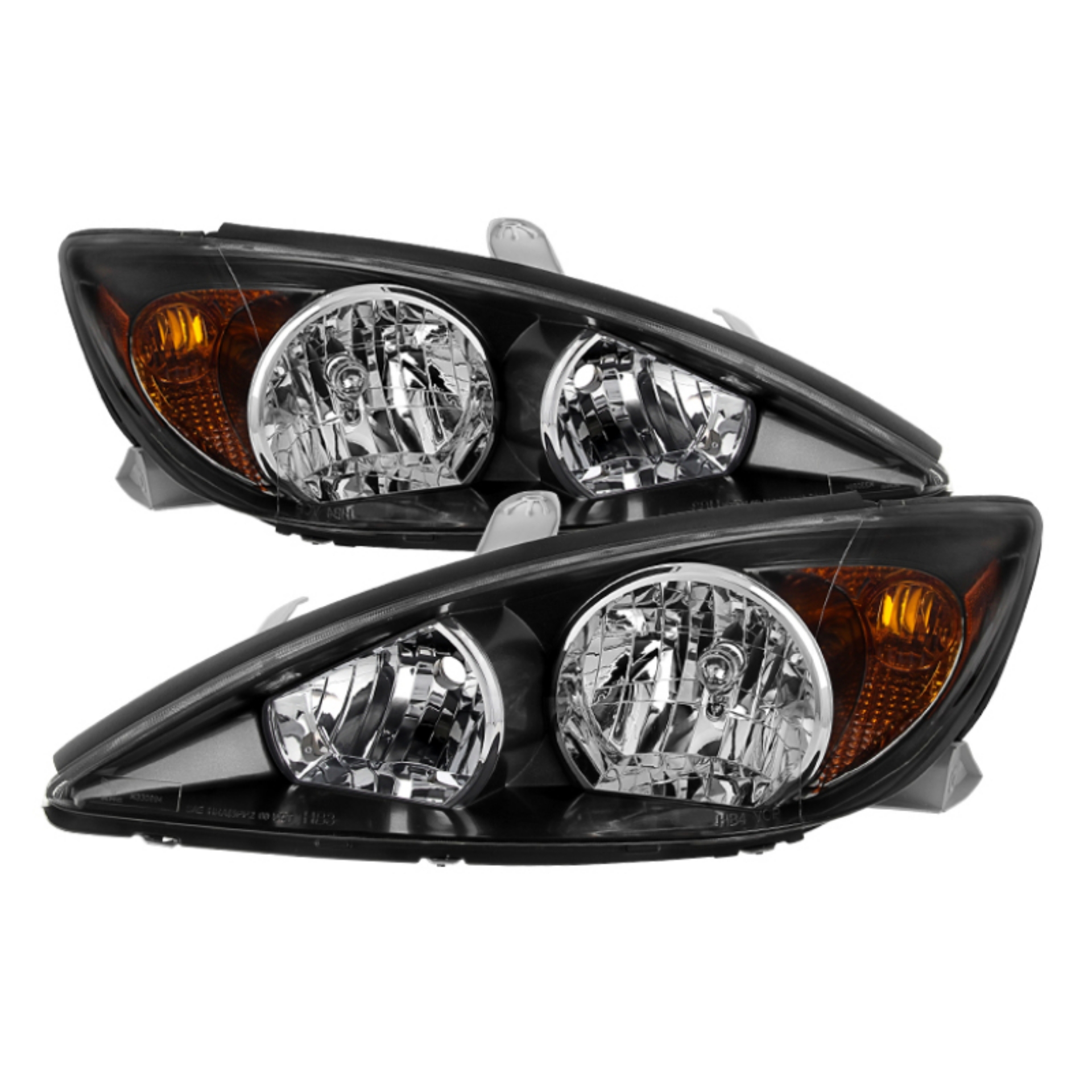 Picture of xTune Toyota Camry 2002-2004 OEM Style Headlights -Black HD-JH-TCAM02-AM-BK