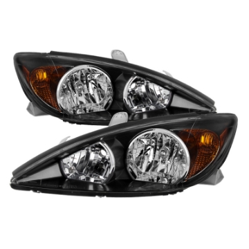 Picture of xTune Toyota Camry 2002-2004 OEM Style Headlights -Black HD-JH-TCAM02-AM-BK