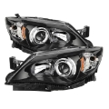 Picture of Xtune Subaru Impreza Wrx 08-14 Halogen Models Only Headlights Black HD-JH-SI08-AM-BK