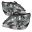 Picture of xTune Lexus Rx300 99-03 Halogen Only Bulbs Not Included OEM Style Headlights Chrome PRO-JH-LRX99-C