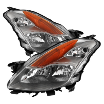 Picture of xTune Nissan Altima Coupe 08-09 Halogen Only OEM Headlights Chrome HD-JH-NA08-2D-C