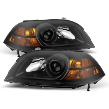 Picture of xTune Acura Mdx 2004-2006 Crystal Headlights Black HD-JH-AMDX04-AM-BK