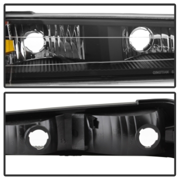 Picture of xTune Chevy Colorado 04-12 OEM Headlights w- Bumper Lights Black HD-JH-CCOL04-SET-BK