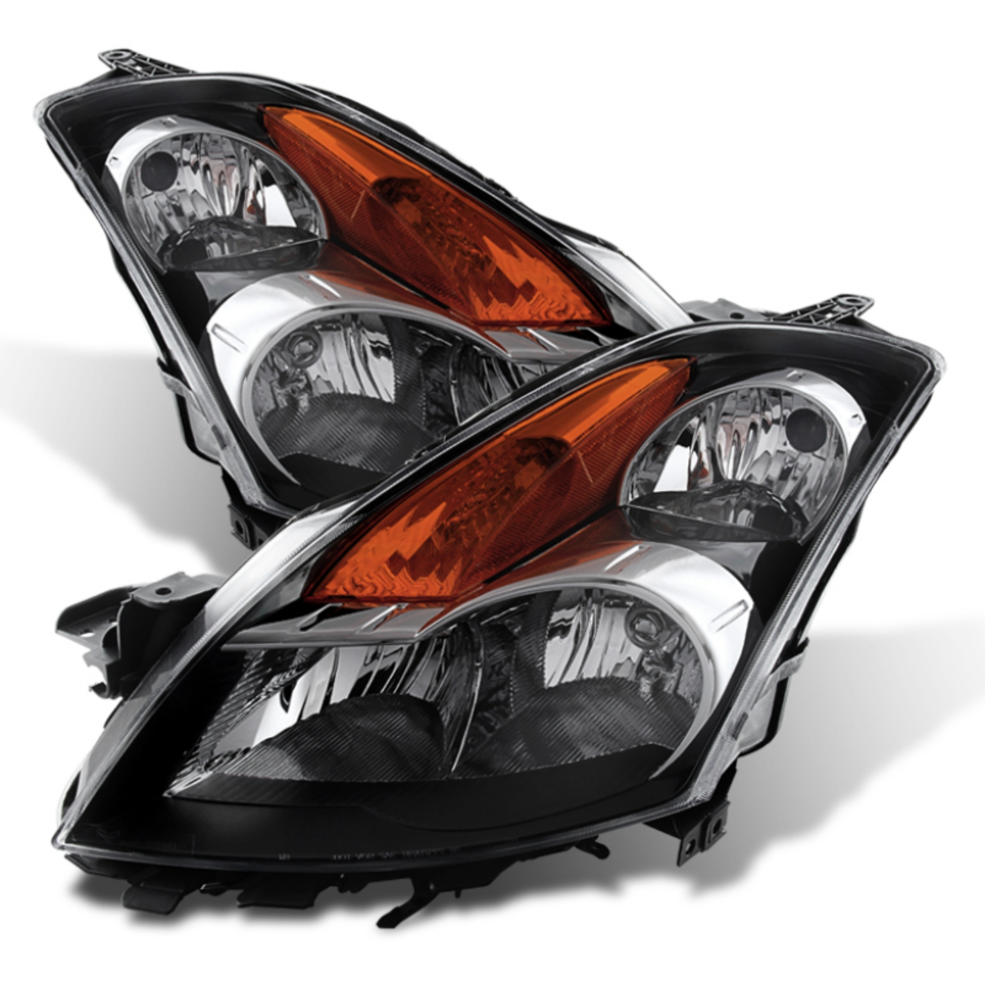 Picture of xTune Nissan Altima 07-09 Sedan Crystal Headlights Halogen Model Only Black HD-JH-NA07-AM-BK